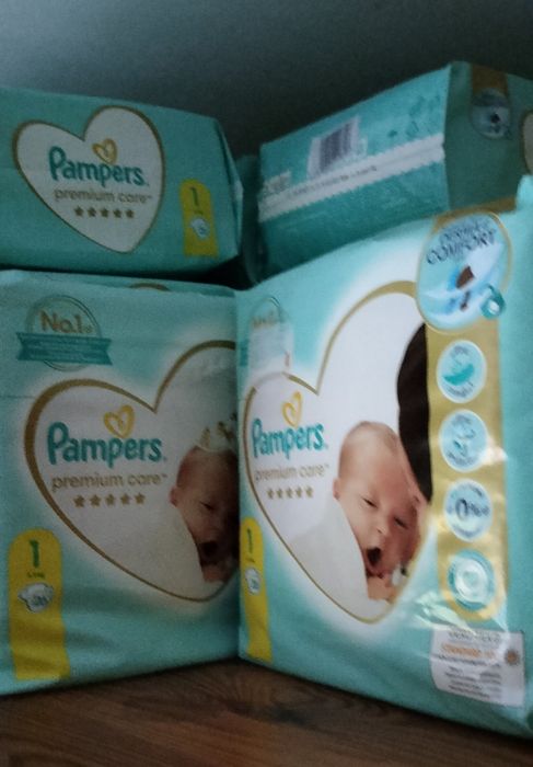 Pieluchy Pampers premium care 1 Odbiór Lublin