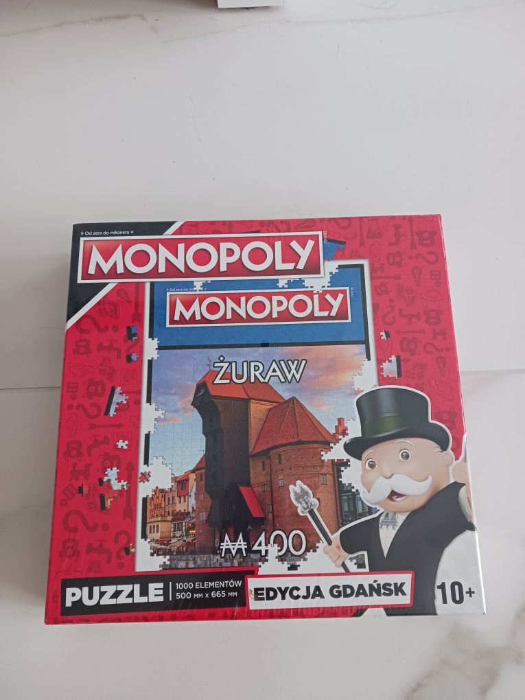 Puzzle Monopoly Żuraw 1000 elementów