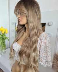 Peruka naturalny blond