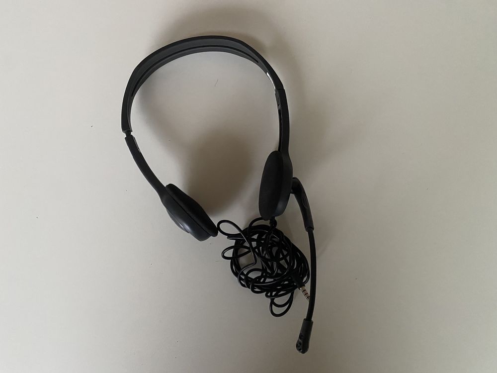 Słuchawki z mikrofonem Logitech