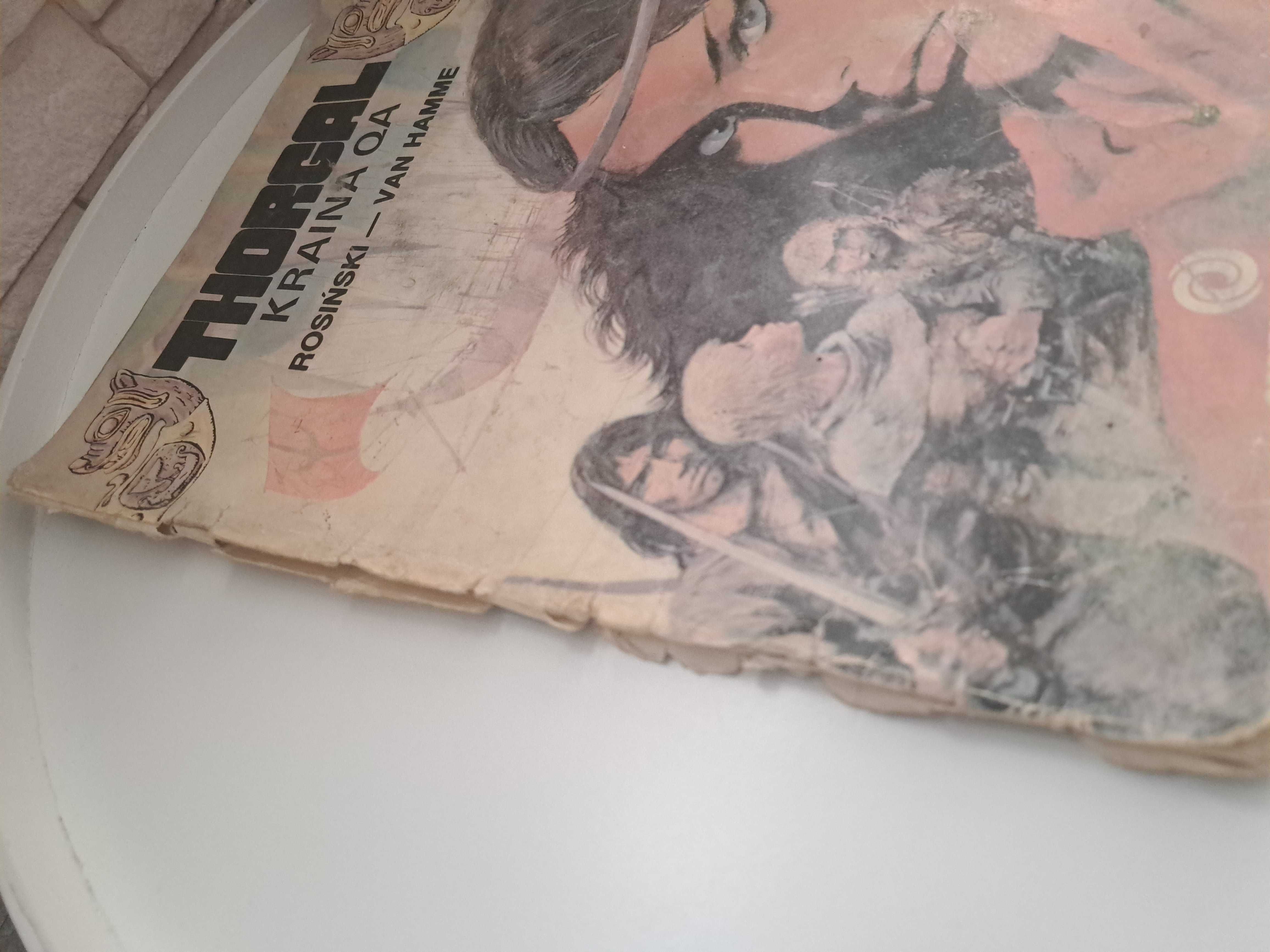 Thorgal kraina QA komiks wydanie I rok 1989