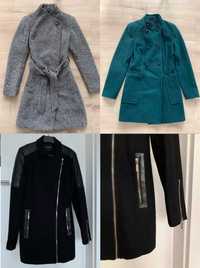 Płaszcz orsay top secret S i XS (3 sztuki) paczka ubrań wełna