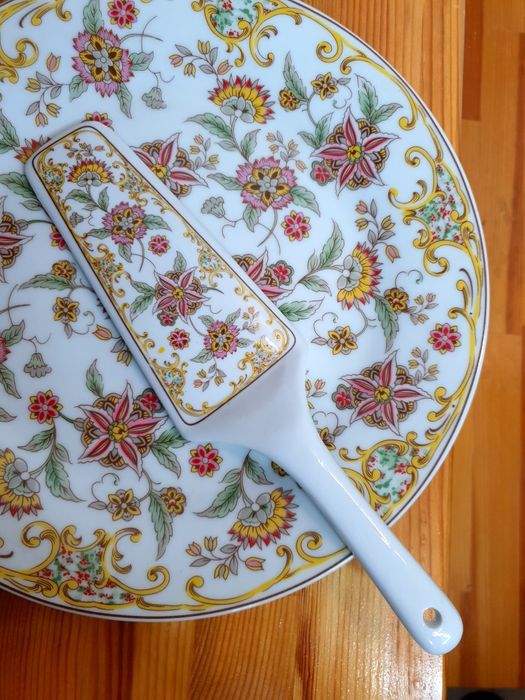 Набор для торта тарелка и лопатка Тортовница