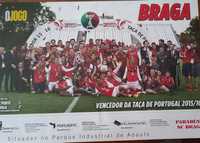 2015/16 poster S. C. de Braga Taça de Portugal