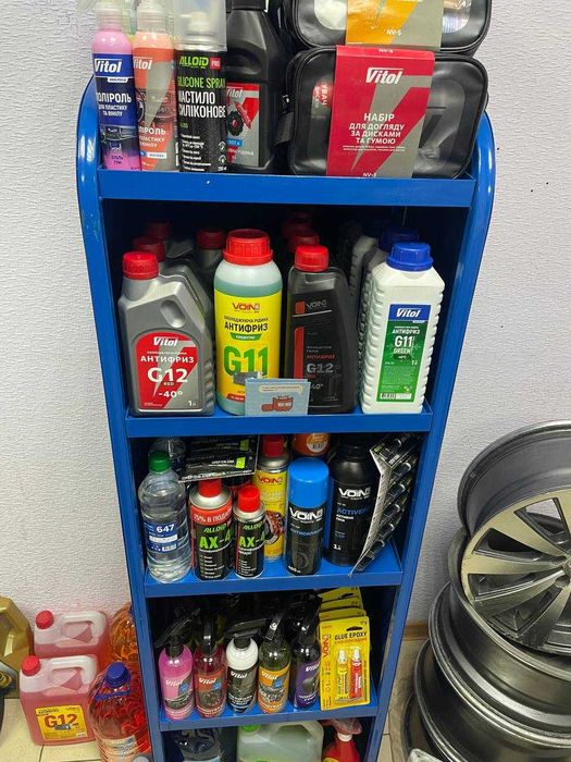 Автохімія/Поліроль/Очищувач скла/Антифриз/Знежирювач/гальмівна рідина