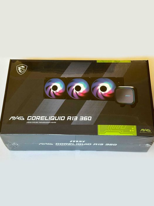 Система водяного охолодження MSI Mag Coreliquid A13 360 Black