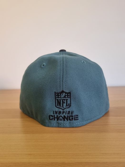 Кепка Philadelphia Eagles New Era 2024 Inspire Change 59FIFTY Fitted H