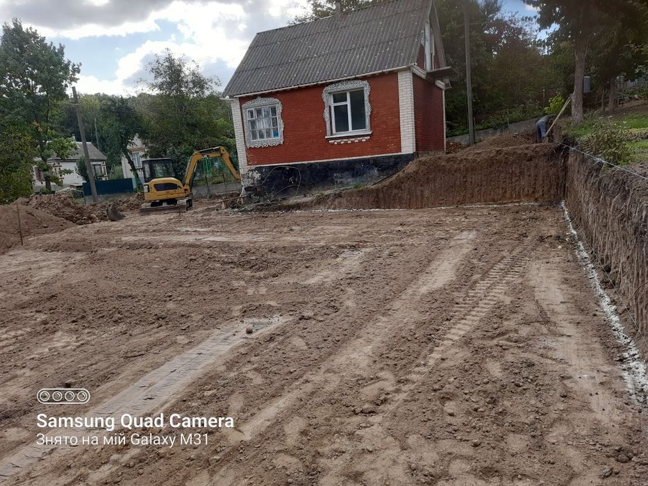 Послуги екскаватора