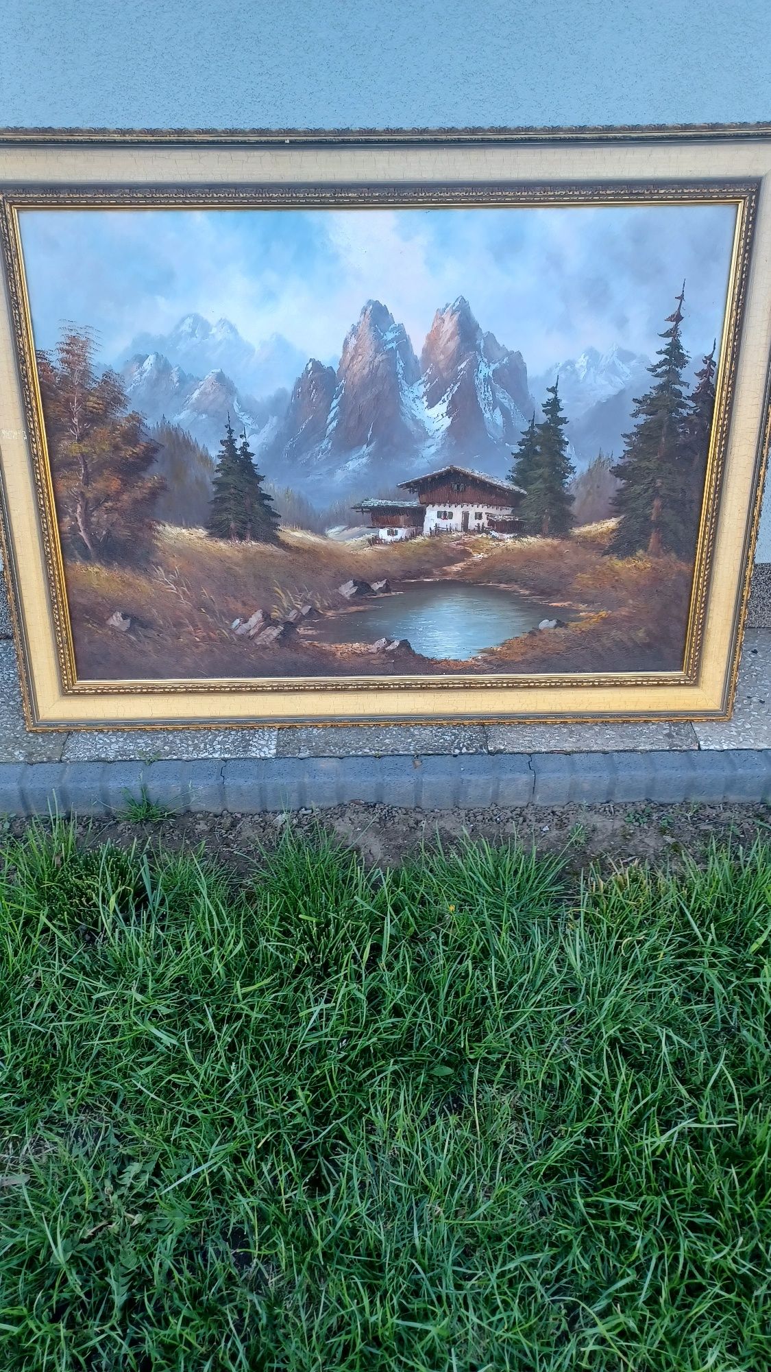 Obraz malowany na płotnie