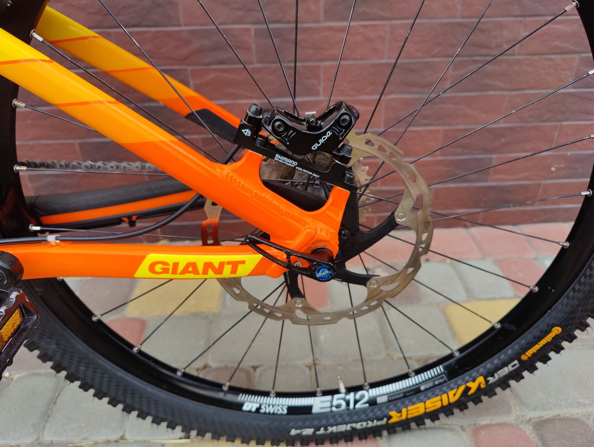 Велосипед двохпідвіс Giant Reign 2016 (M/L) downhill, enduro, freeride