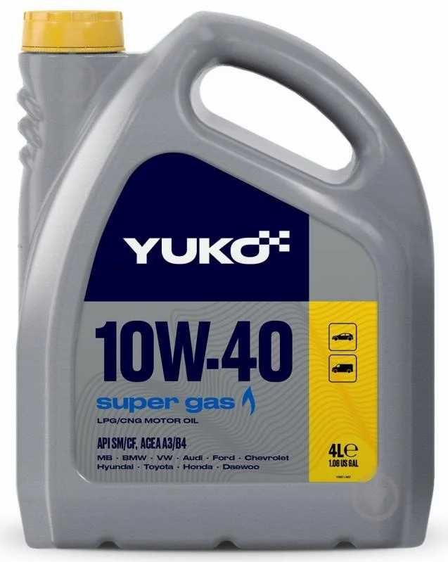 Моторное масло Yuko Super Gas 10w-40 4 л.