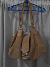 Замшевая сумка в стиле Бохо скандинавского бренда Lindex