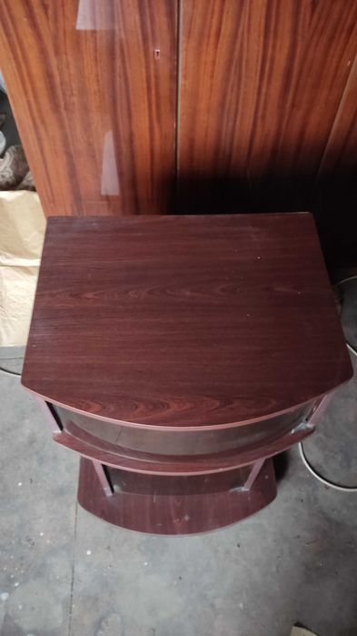 Stolik pod TV, Video, DVD, Retro, 2 członowy. B Dobry!