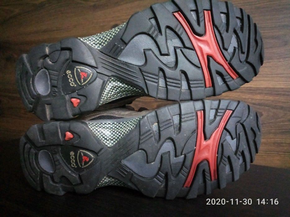 Зимние женские ботинки Ecco Gore-tex кожа р.40 непромокаемые