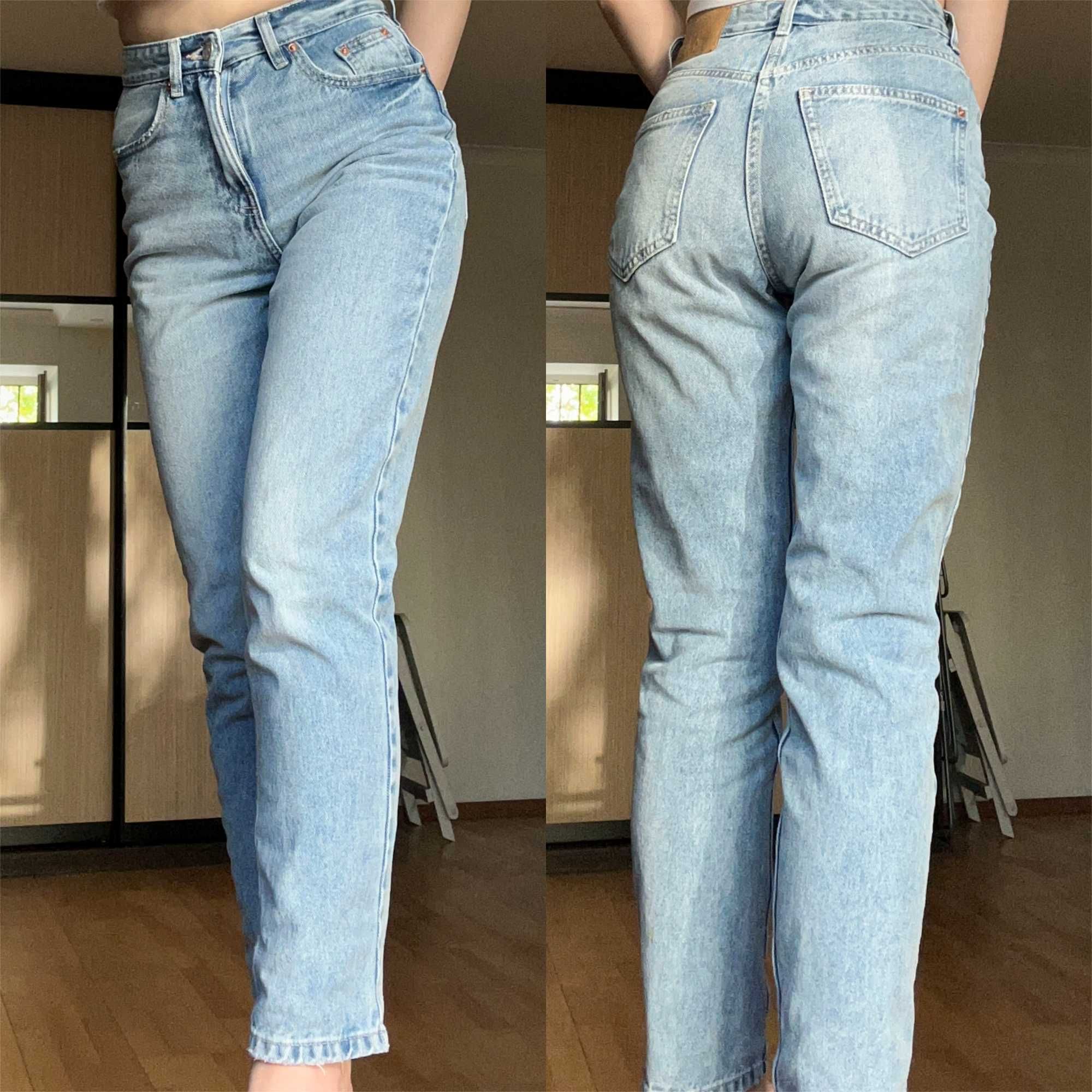 Новые джинсы Sinsay, Terranova (размер 32) Mom fit и Skinni