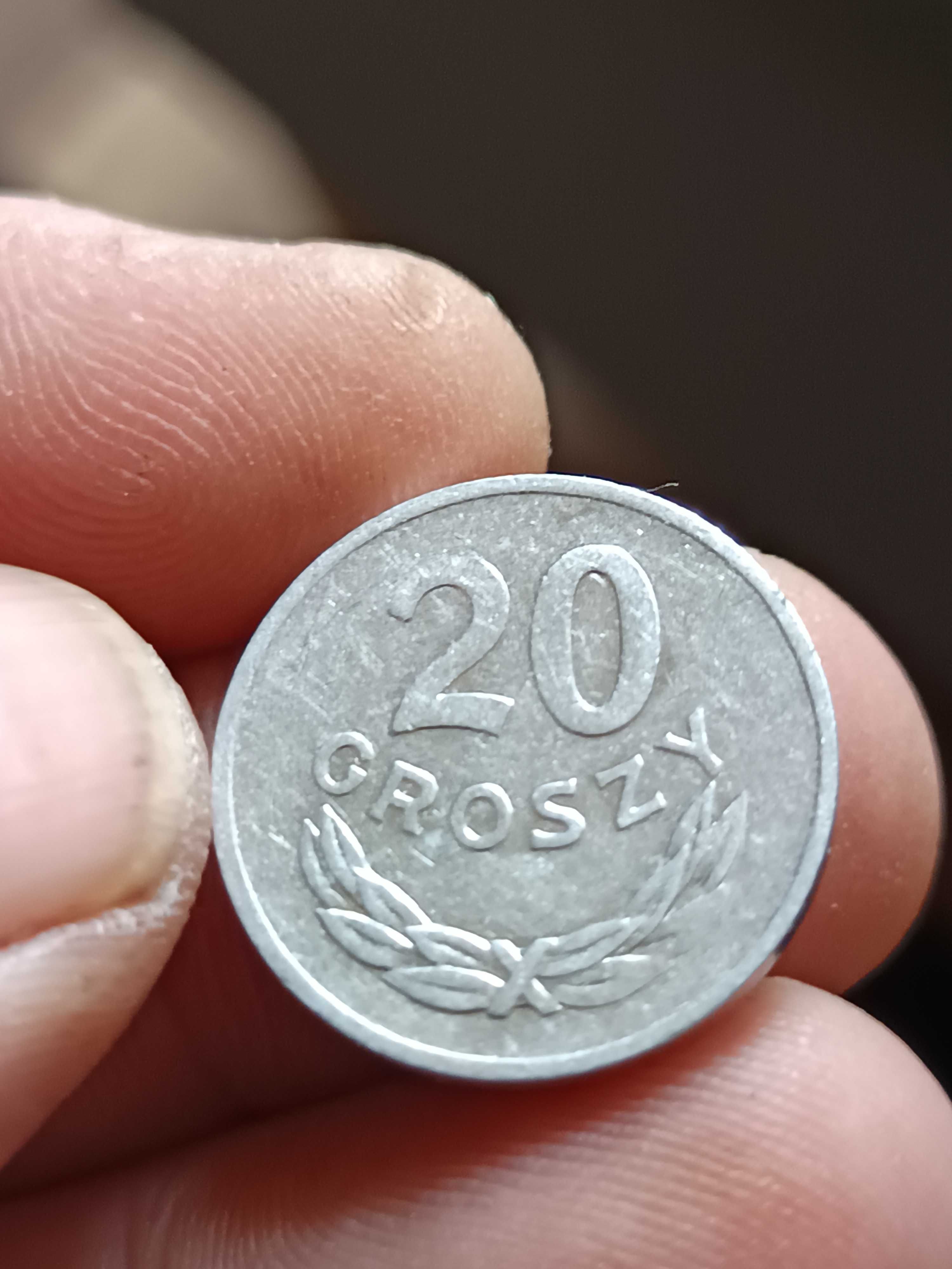 Sprzedam monetę 20 groszy 1977 rok skretka