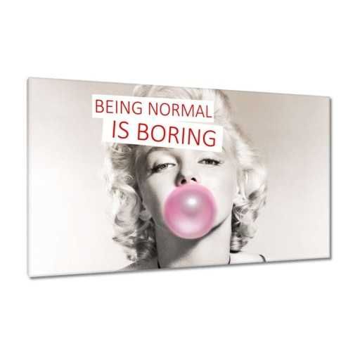 Obrazy 120x70 Marilyn Monroe Normalność