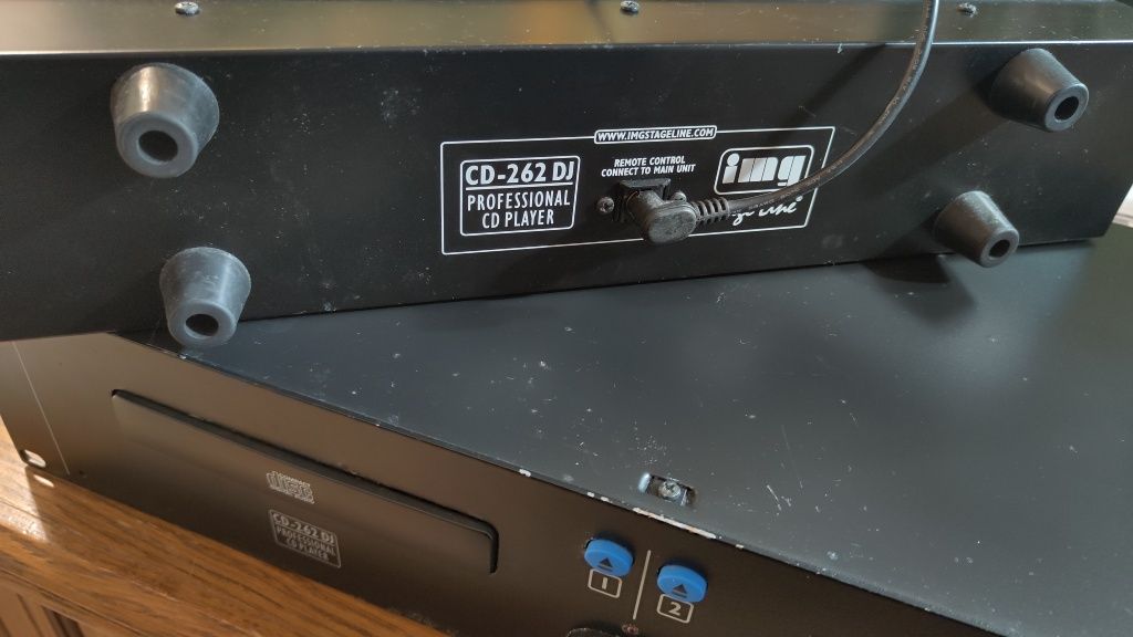 CD player podwójny - DJ IMG Stage Line CD-262