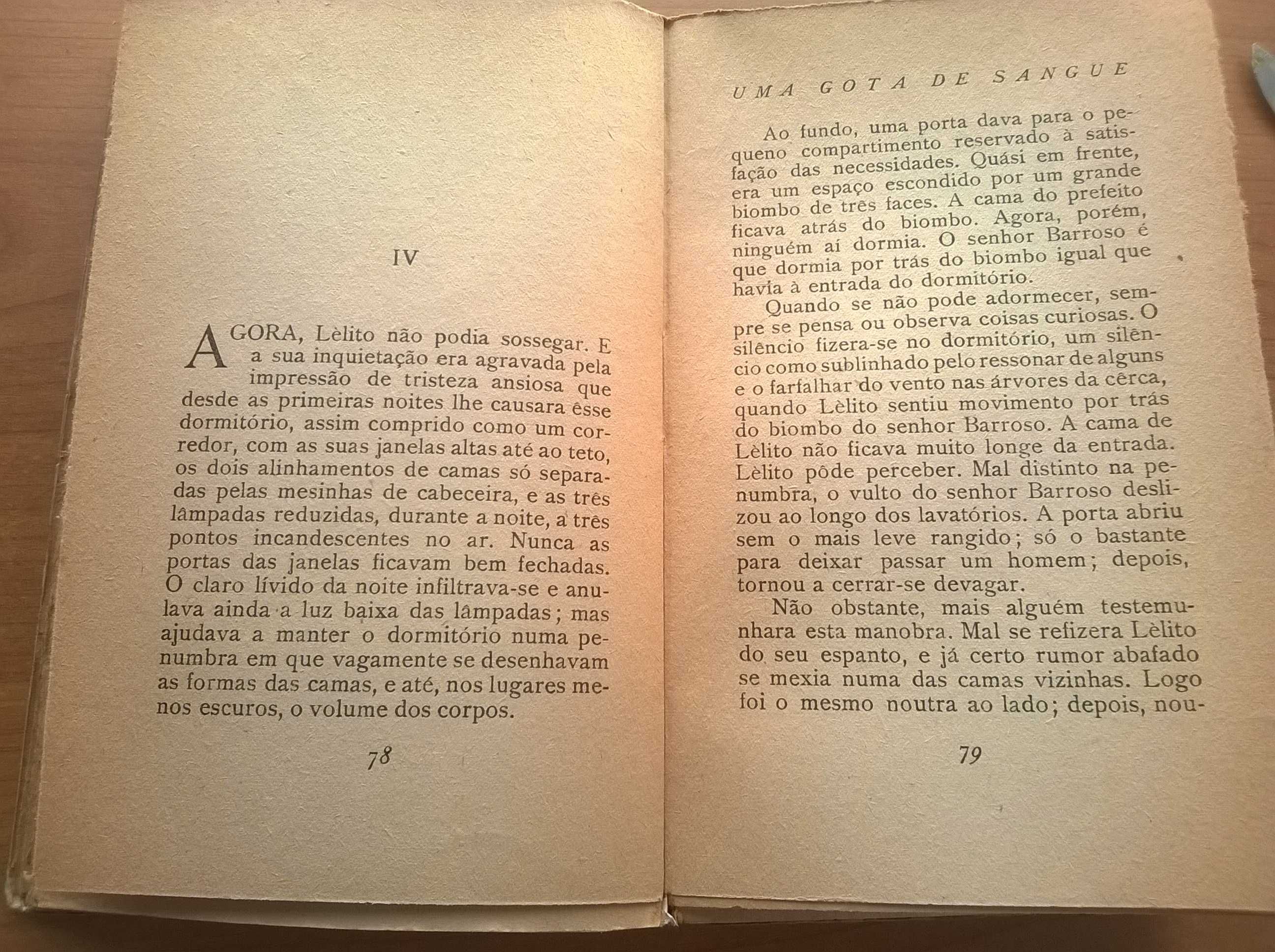 A Velha Casa * Uma Gota de Sangue (1.ª edição) - José Régio