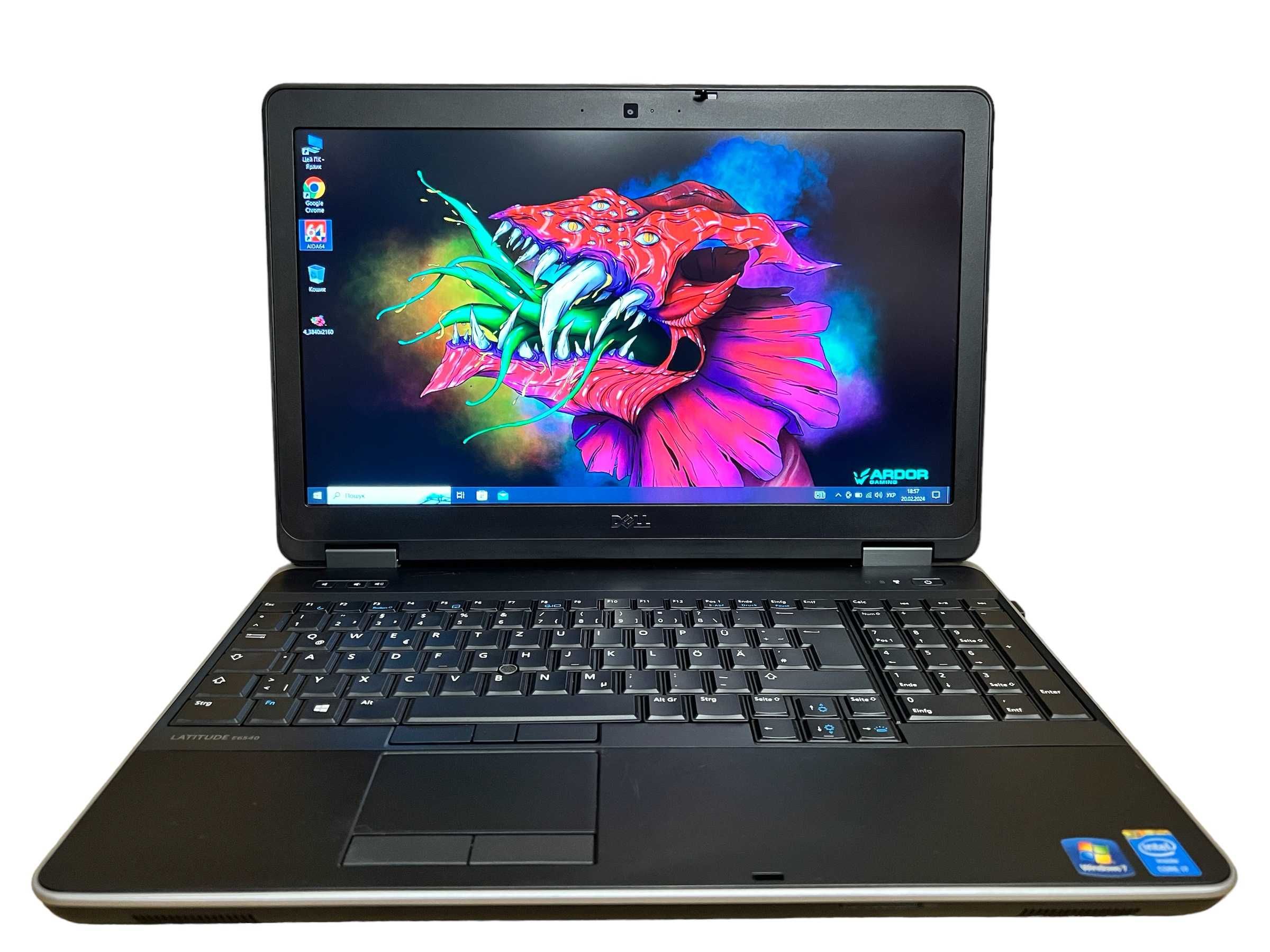 Ігровий ноутбук 15.6 Dell E6540 i7-4800MQ\8GB DDR3\SSD 240\8790M 2gb