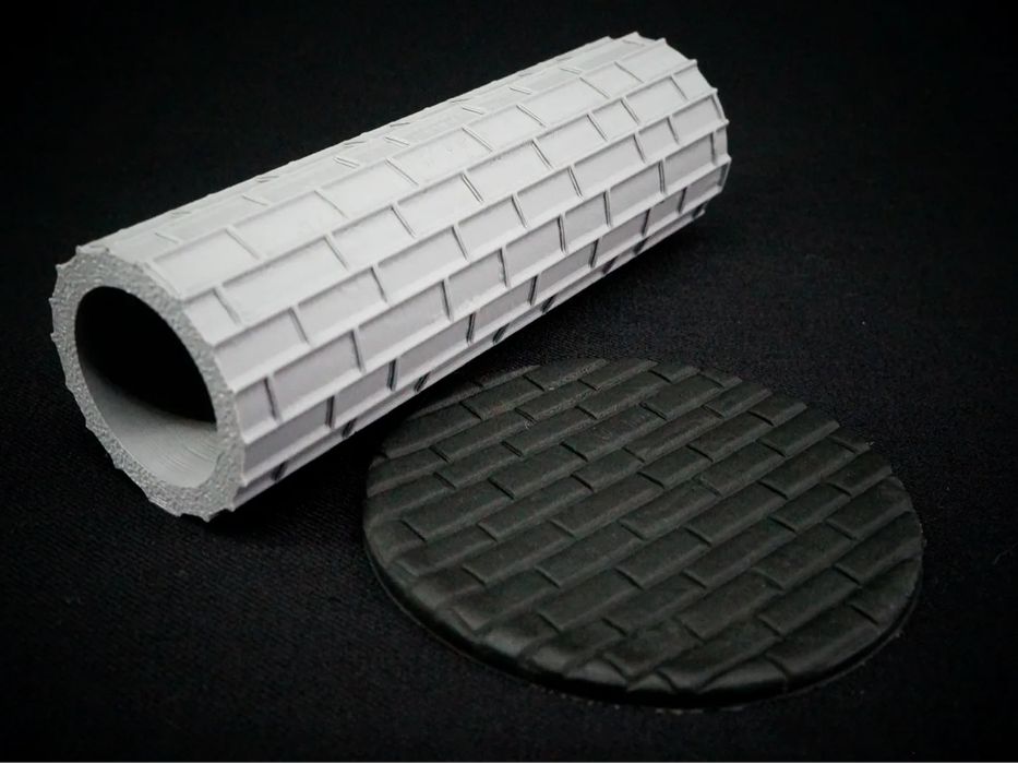 Rolo Textura DIY para Dioramas e Terrenos RPG