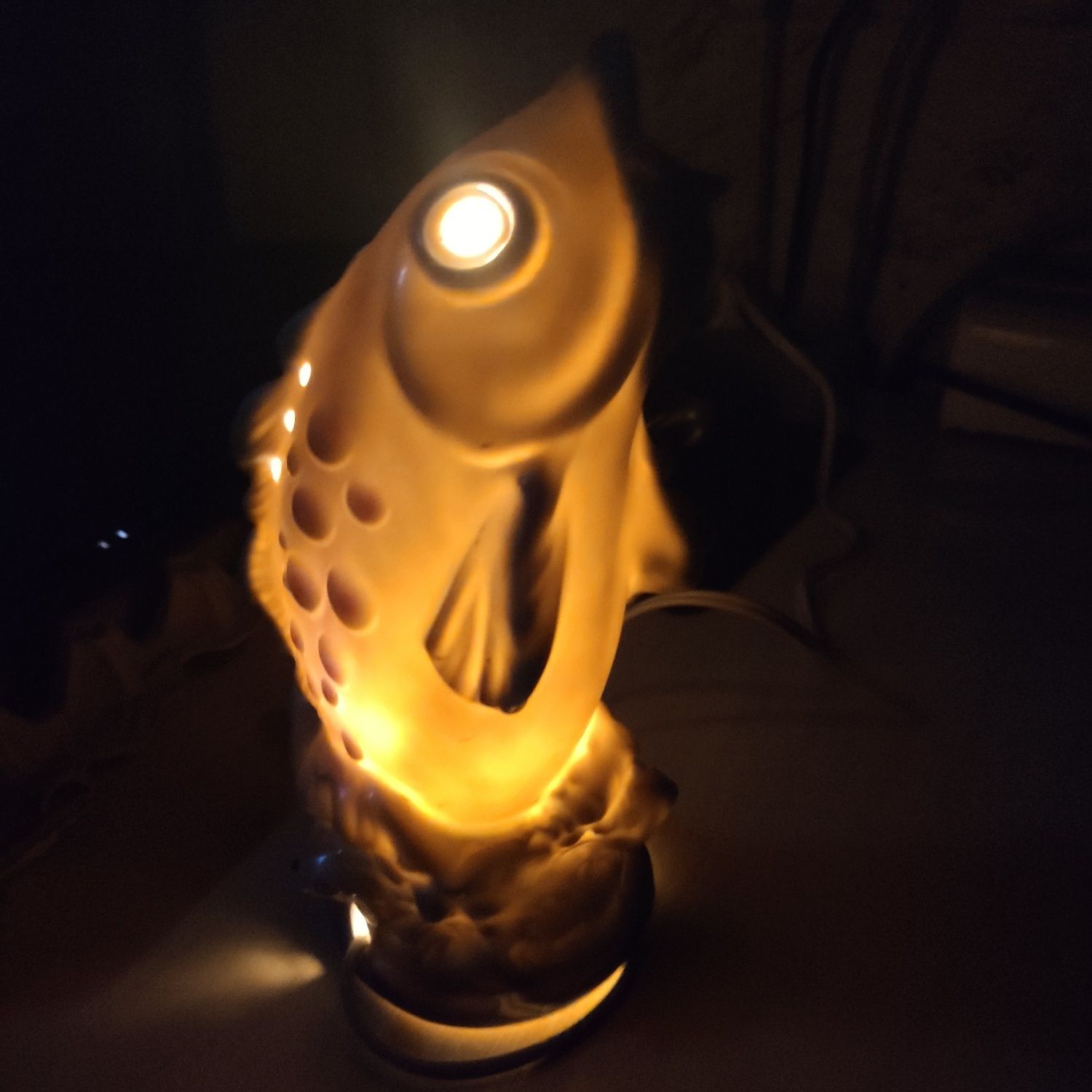 Ночник светильник ГДР Рыбка