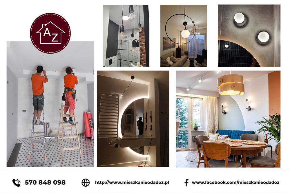 ELEKTRYK usterki, montaż gniazd, lamp, bezpieczniki, instalacje, inne