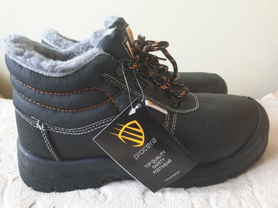 Procera Buty trzewiki robocze skórzane z podnoskiem - 40 - nowe