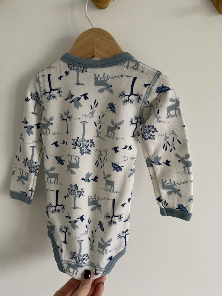 Body joha 68/74 wełna merino wiskoza zwierzątka