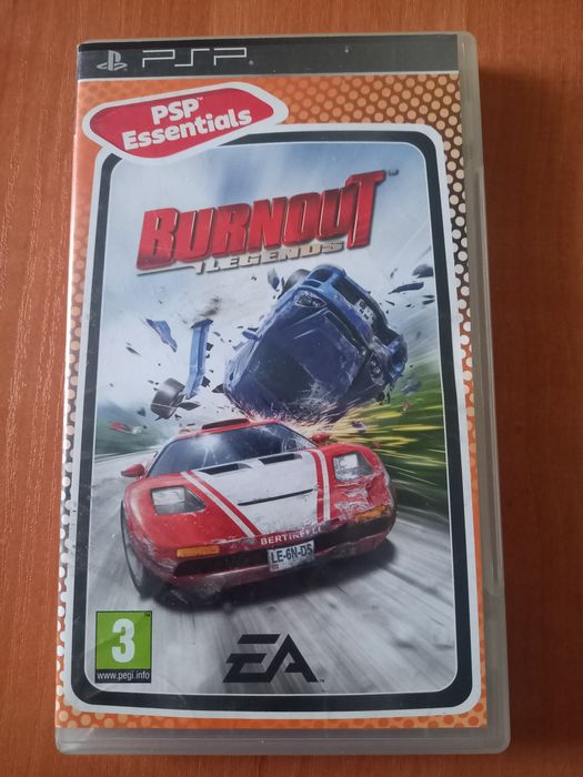 Gra Sony psp burnout legends