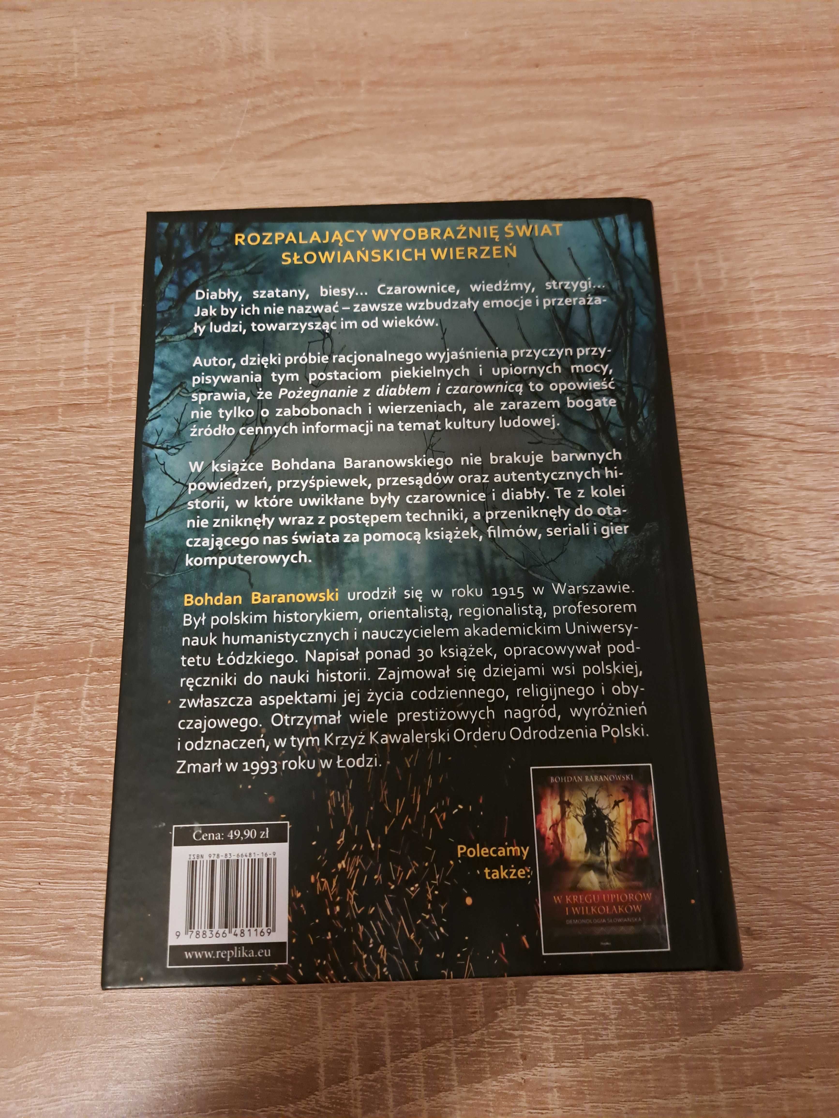 Książka Pożegnanie z diabłem i czarownicą wierzenia ludowe