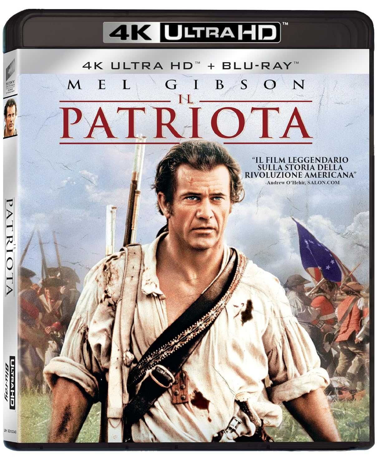 PATRIOTA Mel Gibson Roland Emmerich BLU-RAY 4K UHD + BLU-RAY Napisy PL