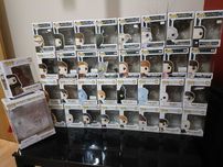 Caixas vazias de pops Harry Potter, novas e originais
