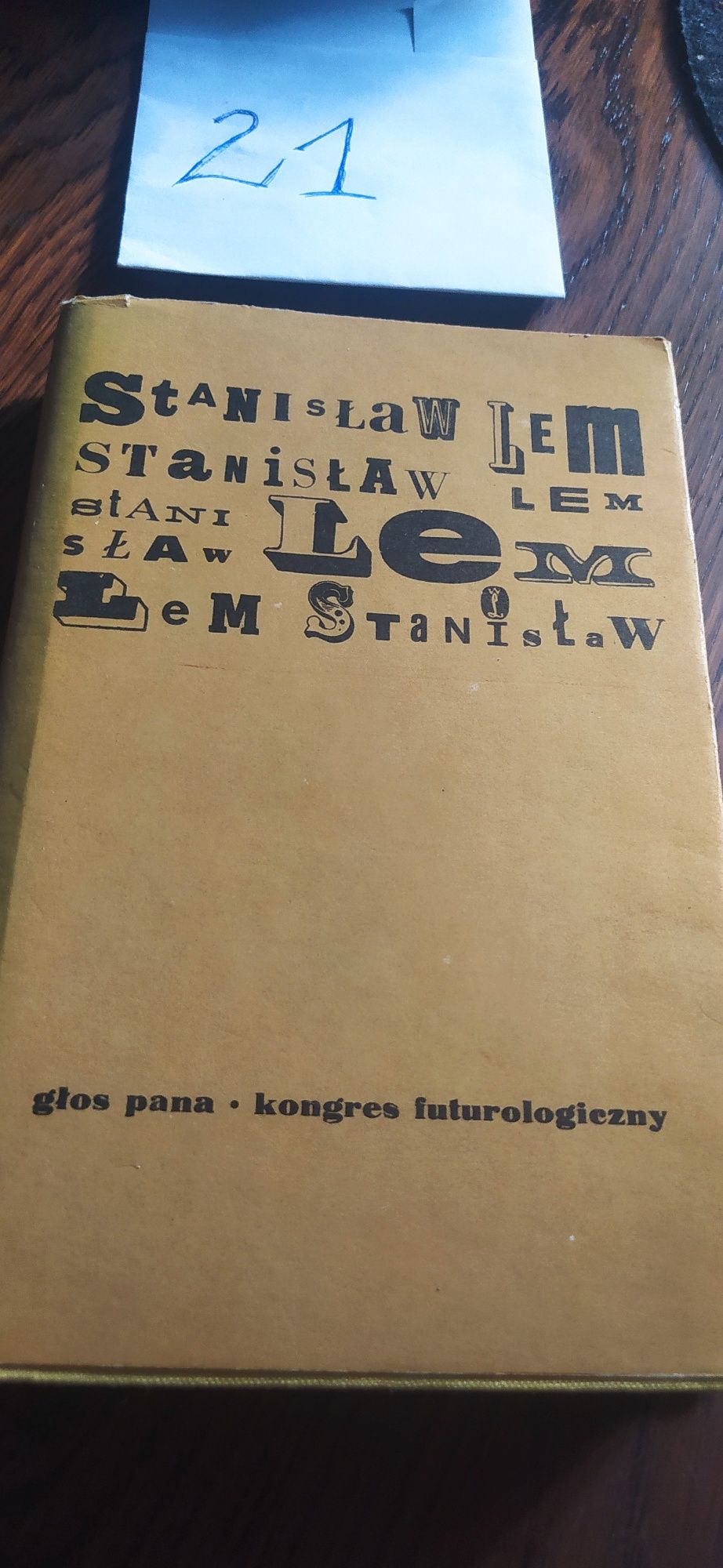 Głos Pana Kongres Futurologiczny Stanisław Lem