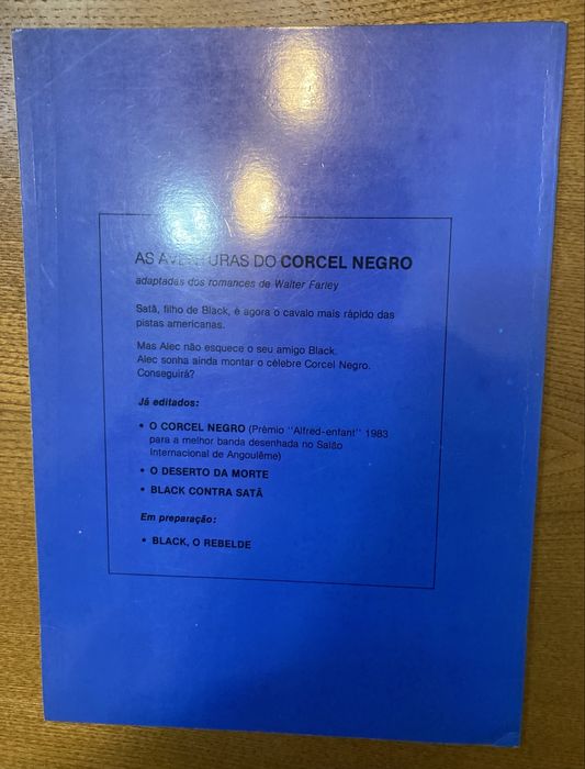 Banda desenhada Black contra Satã da Meribérica/Liber