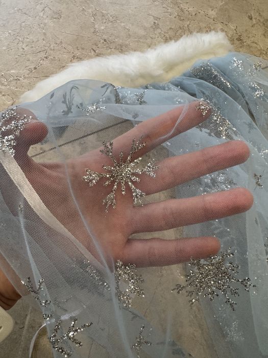 Новорічний костюм ельза сніжинка снігова королева