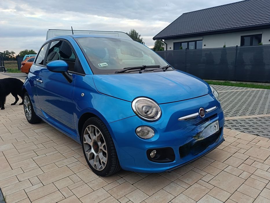Fiat 500S 1.2 benzyna + LPG Anglik zarejestrowany!