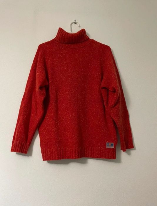 Camisola laranja 80% lã