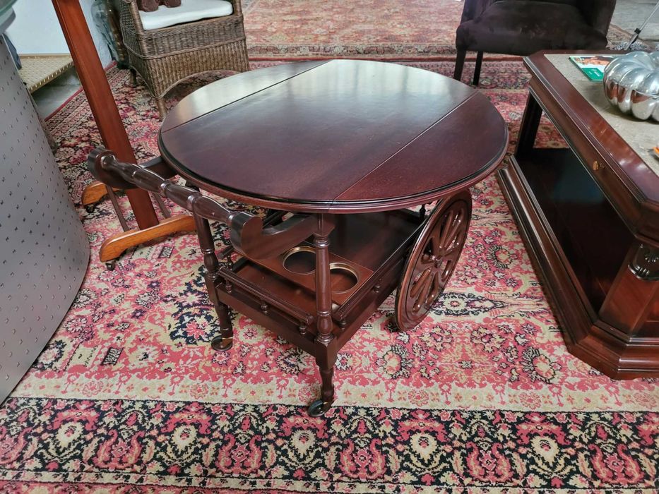 Carrinho bar em madeira - óptimo estado