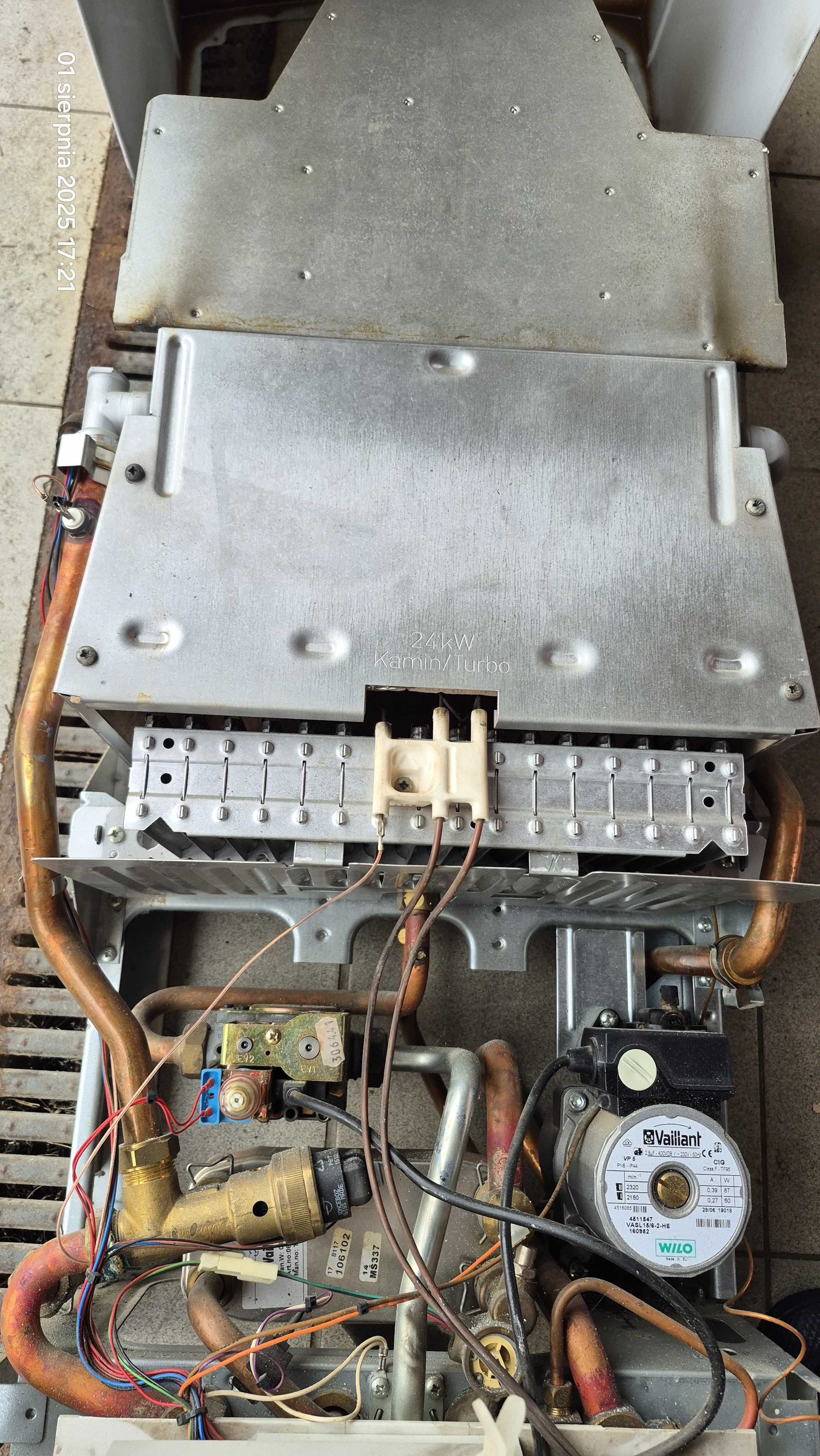 VAILLANT VUW PL240 2-5 Pompa Czujniki NTC kable elektronika