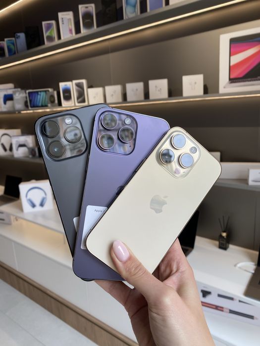 Used 14 Pro/Pro Max 128/256/512 ідеальний стан,всі кольори!