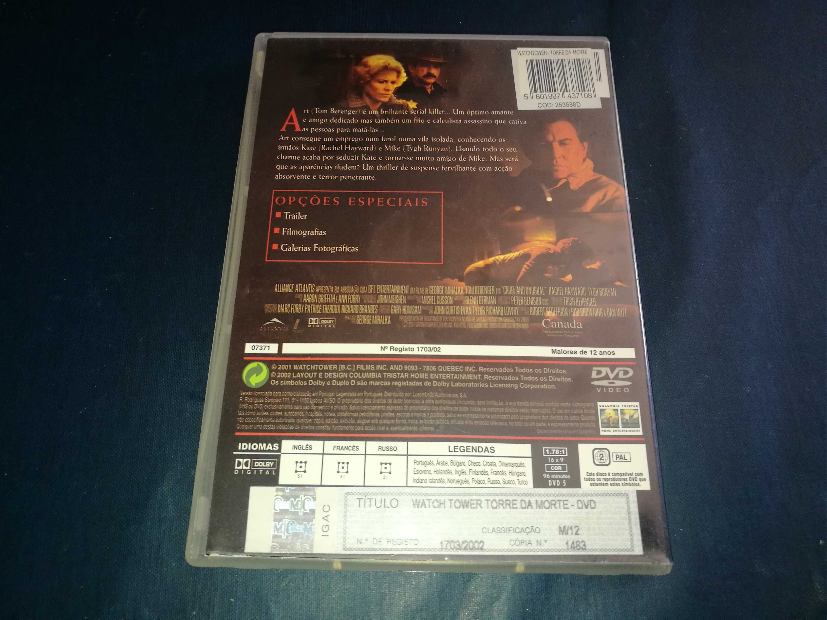 WATCHTOWER - TORRE DA MORTE DVD (legendagem em Português)