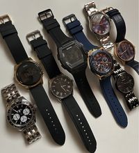 Новые часы мужские Guess оригинал годинник чоловічий гесс хронограф