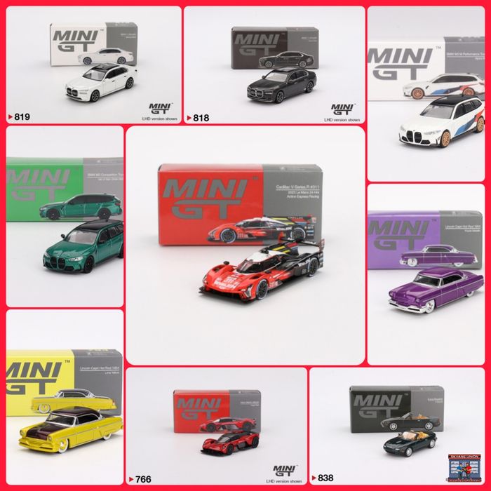 Моделі MiniGT та KAIDO HOUSE BMW, Lamborghini, Nissan, BMW 1:64