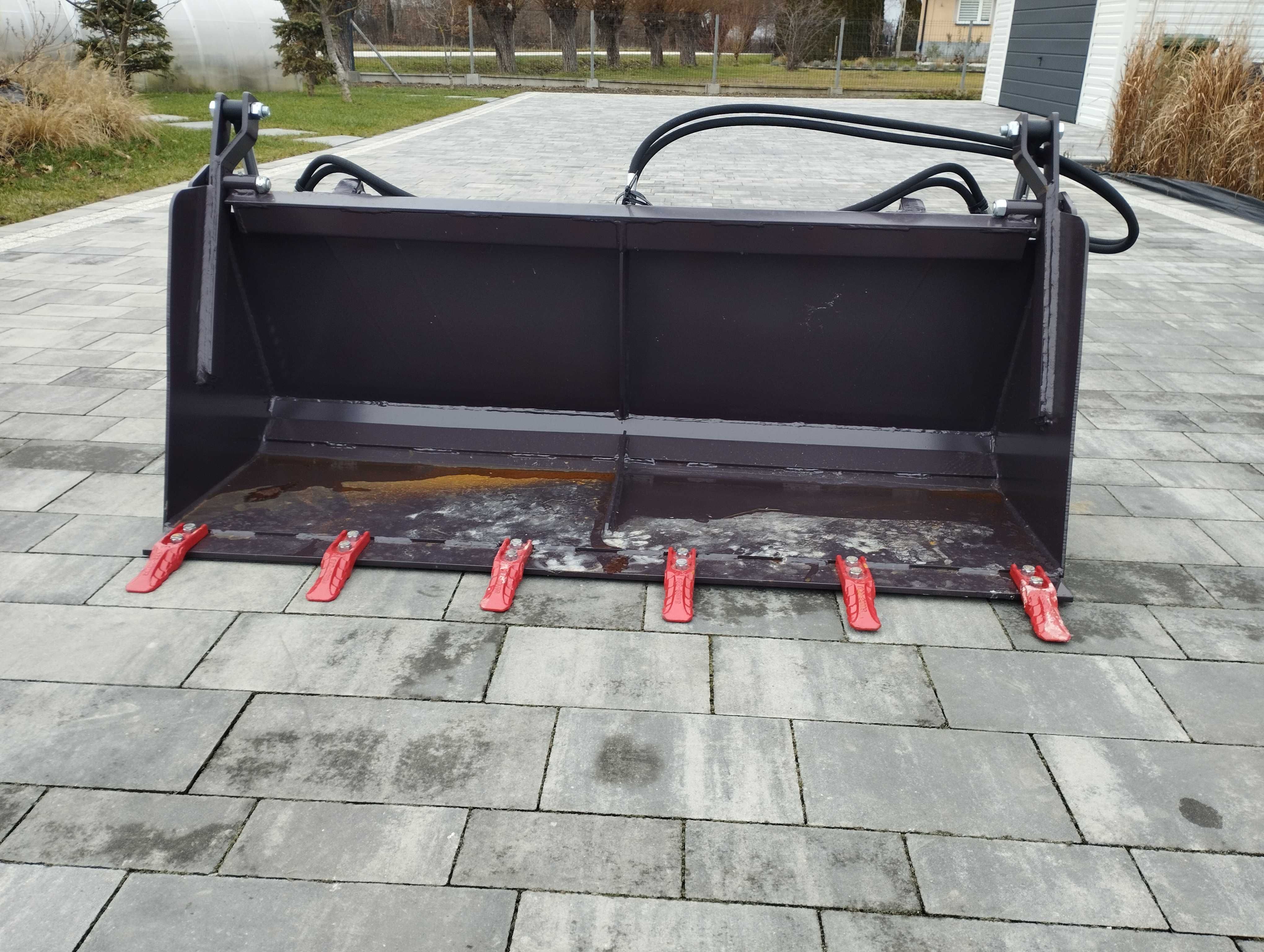 Łyżka dzielona do ładowacza czołowego 4w1 150cm wysyłka
