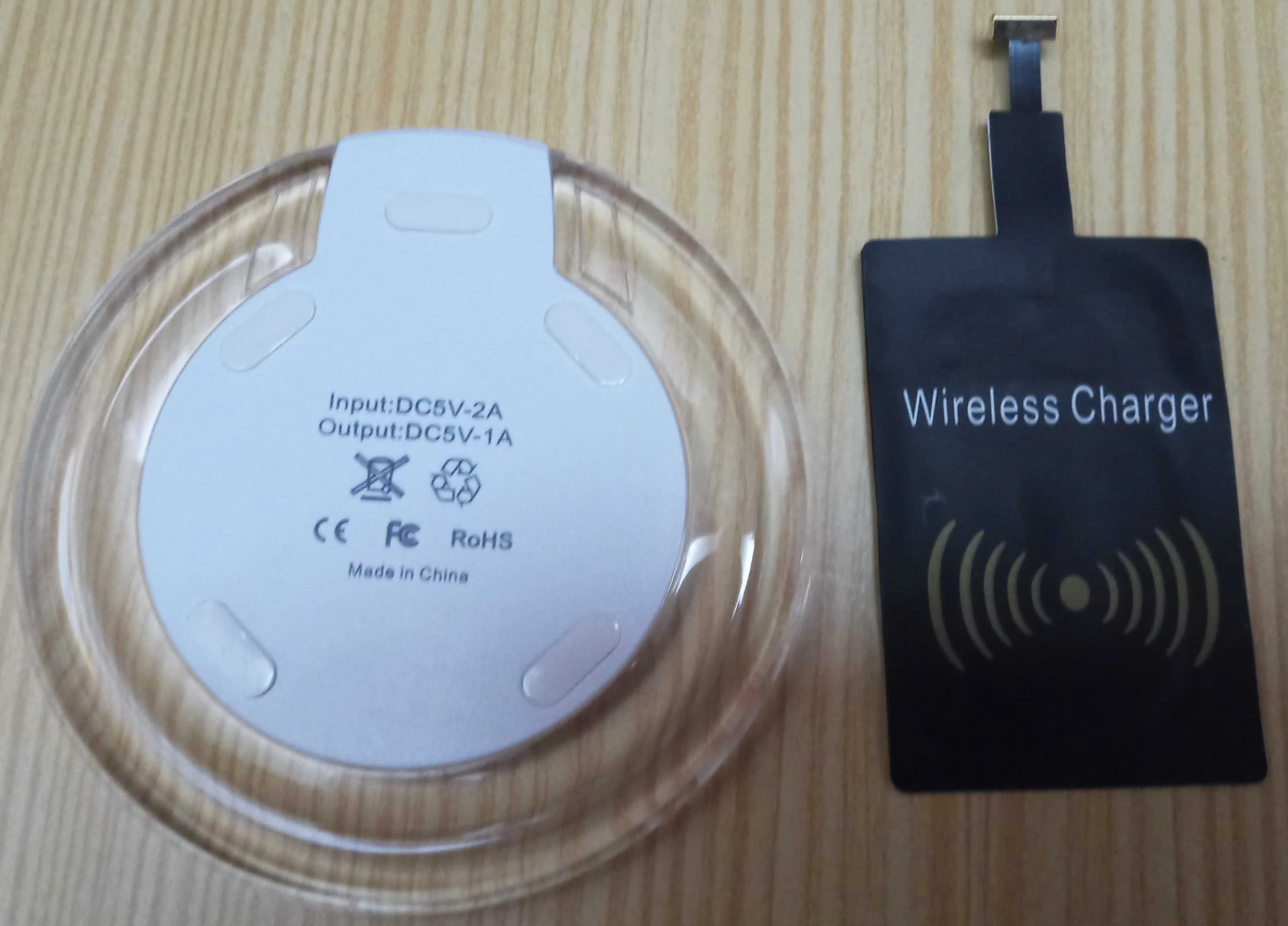 Kit Carregamento Wireless Base Receptor Sem Fio Universal