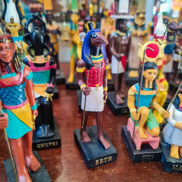 Estatueta “Seth” – Mistérios dos Deuses Egípcios (Salvat)