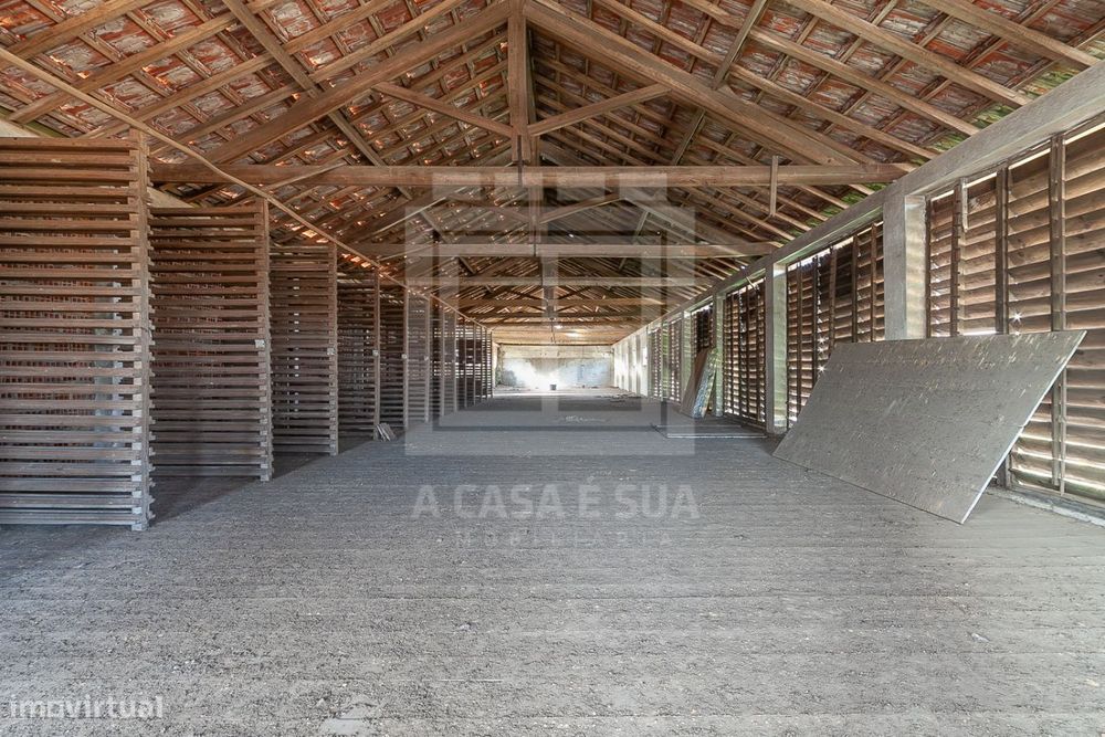 Armazém com 654 m2 em Rio Meão