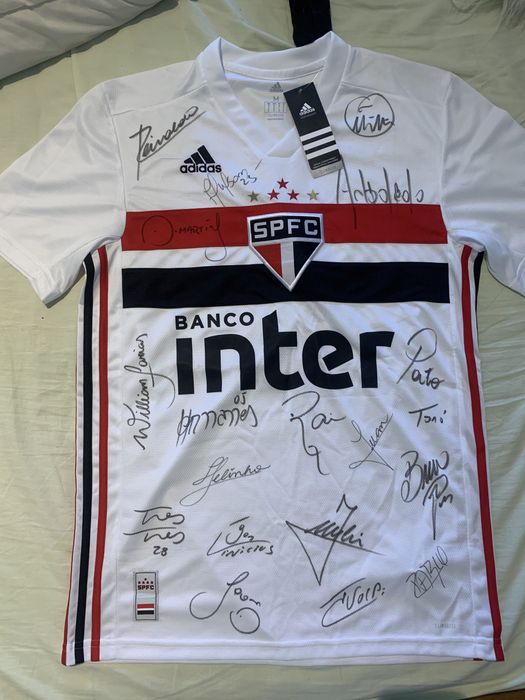 Camisa autografada São Paulo