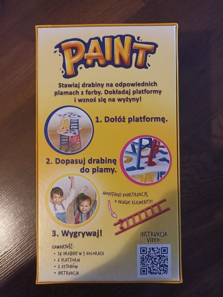 Gra zręcznościowa Paint Trefl wznieś drabiny na wyżyny